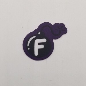 F bomb sticker