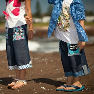Weekend boys and girls pants pattern - PDF pattern