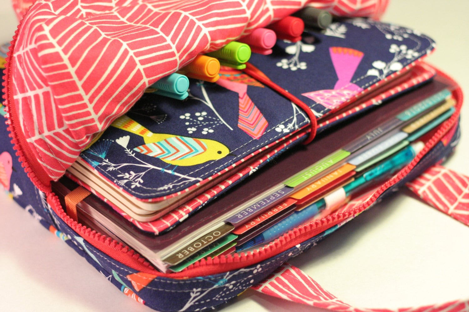 Planner Addiction Pouch Plus FREE Fauxdori - PDF Sewing Pattern - Etsy