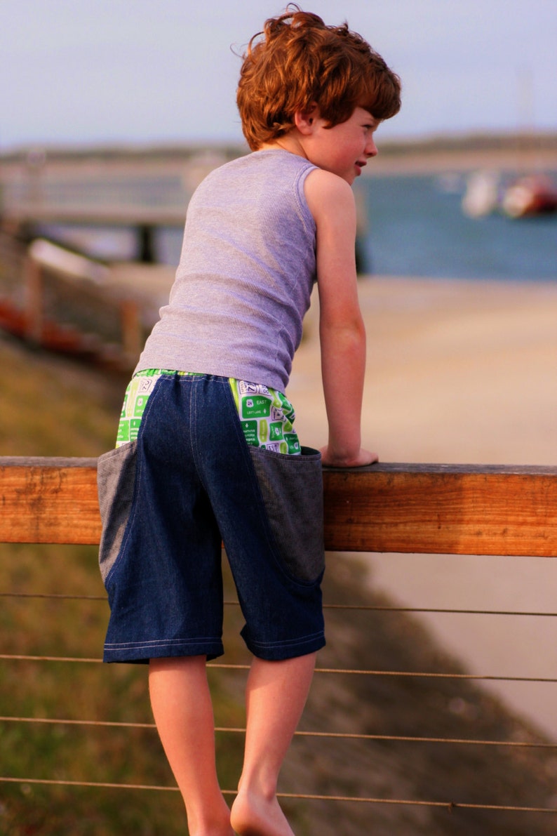 Endless Summer Bucket Shorts boys' pocket shorts Etsy