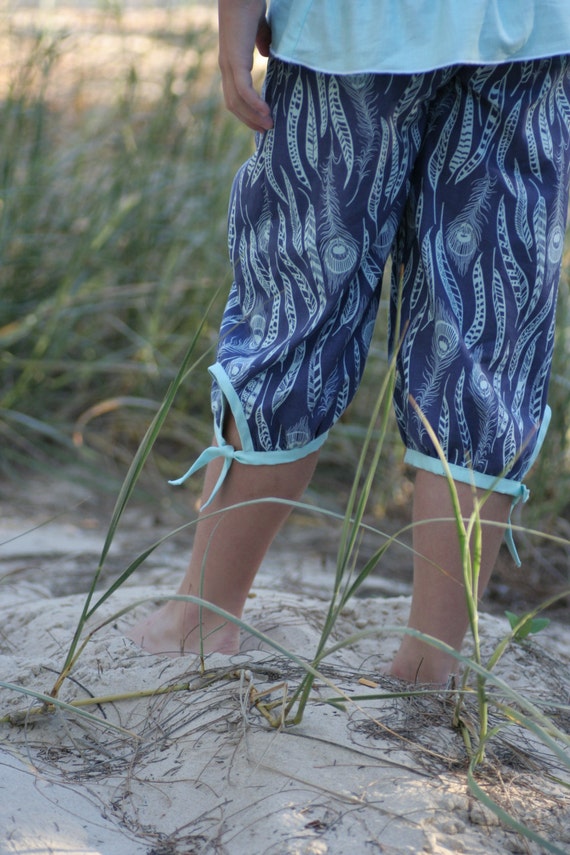 Endless Summer Capri Pants Girls' Summer Pants PDF Pattern 