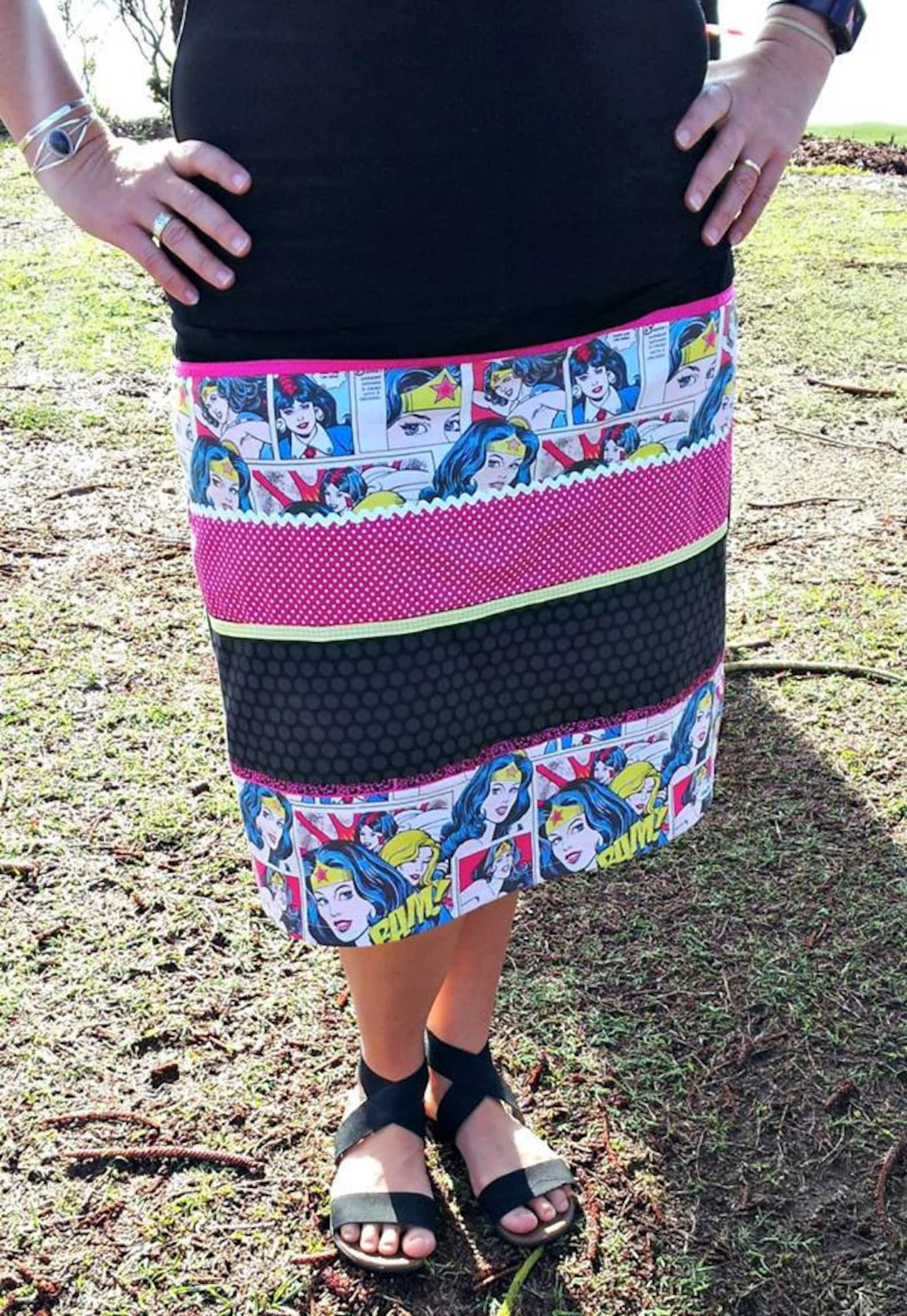 Strip Quilt Skirt Pattern Ladies' Skirt PDF Pattern Etsy