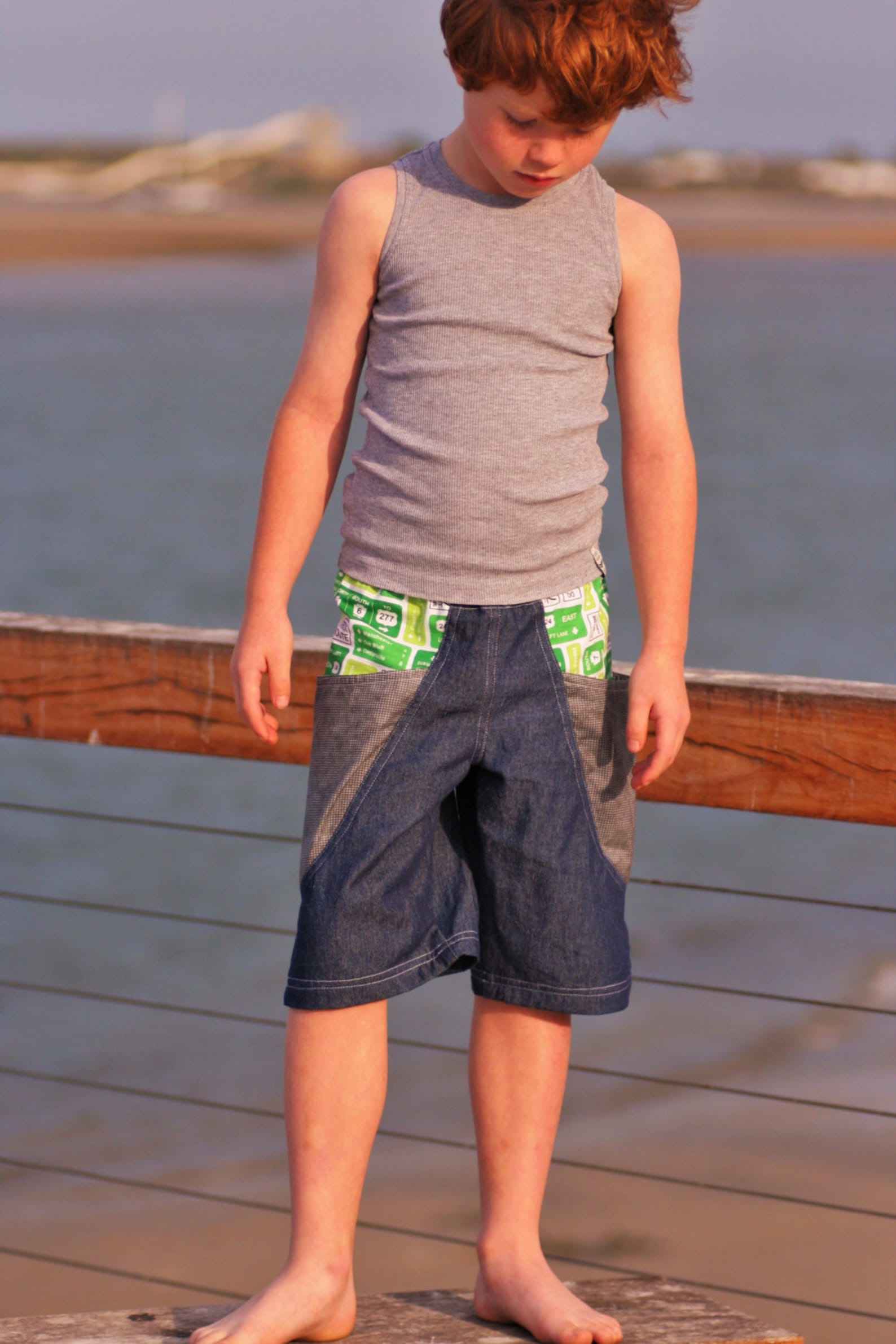 Endless Summer Bucket Shorts Boys' Pocket Shorts Etsy