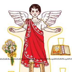 Digital Download - Zeal - Little Angel Paper Doll