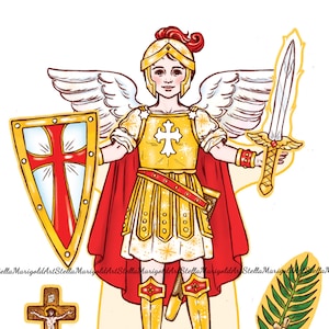 Download digitale - Benvenuti - Little Angel Paper Doll