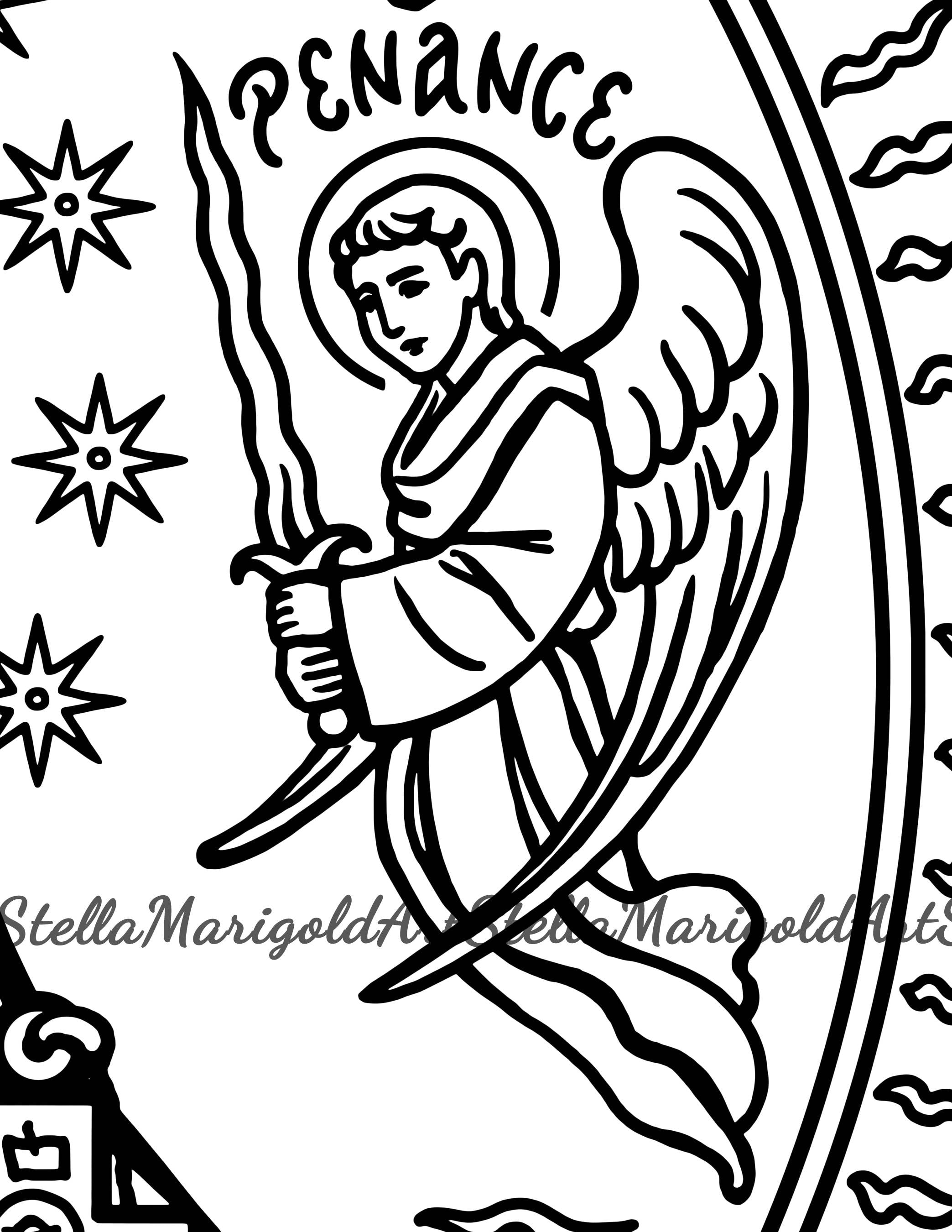 our-lady-of-fatima-coloring-page-etsy