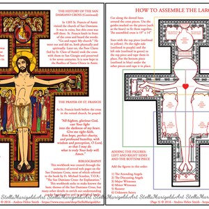 Digital Download - the Cross of San Damiano - Coloring Page and ...