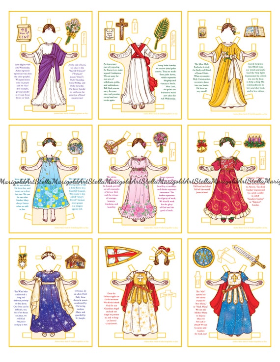 Miss Missy Paper Dolls: Happy Easter Paper doll