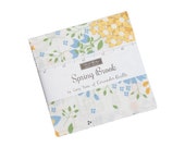 Spring Brook Charm Packs (40 - 5 quot x 5 quot Squares) designed by Corey Yoder of Coriander Quilts