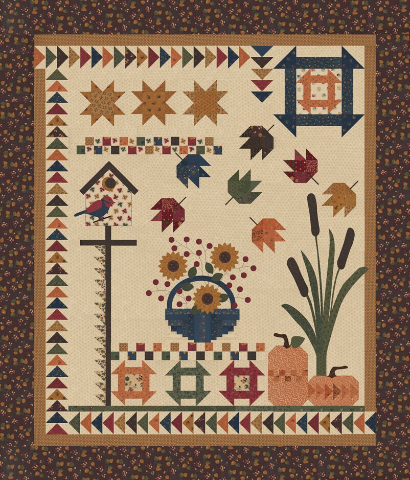 Maple Hill Sugar Farm Quilt Kit Designed By Kansas Troubles Quilters 72 X 84 Maple Hill Sugar Farm Quilt Kit, A Year At Maple Hill Farm