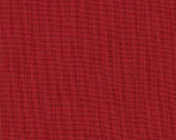 Bella Solids Country Red by Moda Fabrics, 100% Premium Cotton by the Yard