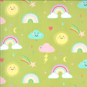 Hello Sunshine Grass Rainbows designed by Abi Hall