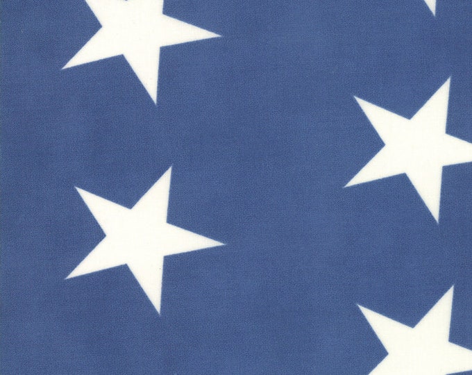 Mackinac Island Light Blue Stars designed by Minick & Simpson