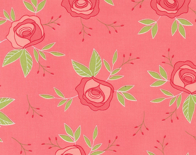 Beautiful Day Tea Rose (29131 19) designed by Corey Yoder of Coriander Quilts