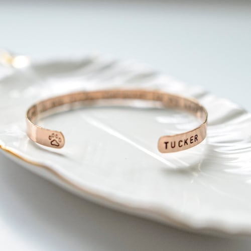 Pet sympathy gift / Pet memorial gift / Pet loss Gift / Pet Memorial bracelet / Sympathy gift / Loss of Pet /Pet Sympathy Gift