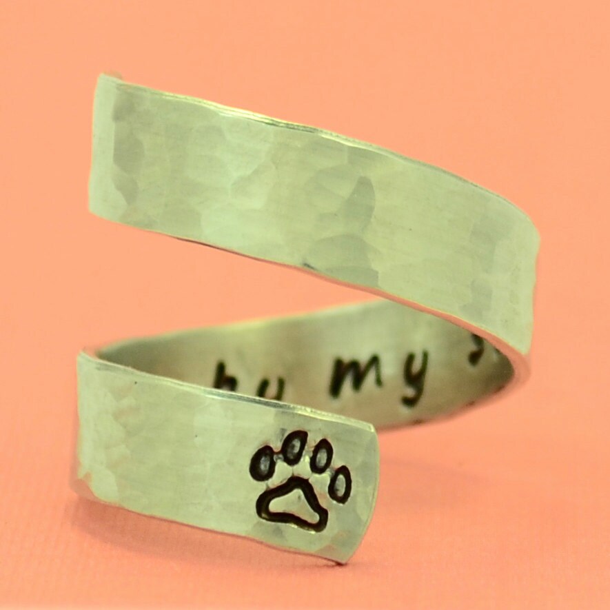 Personalized Pet Memorial Ring / Pet Memorial Gift / Pet Etsy