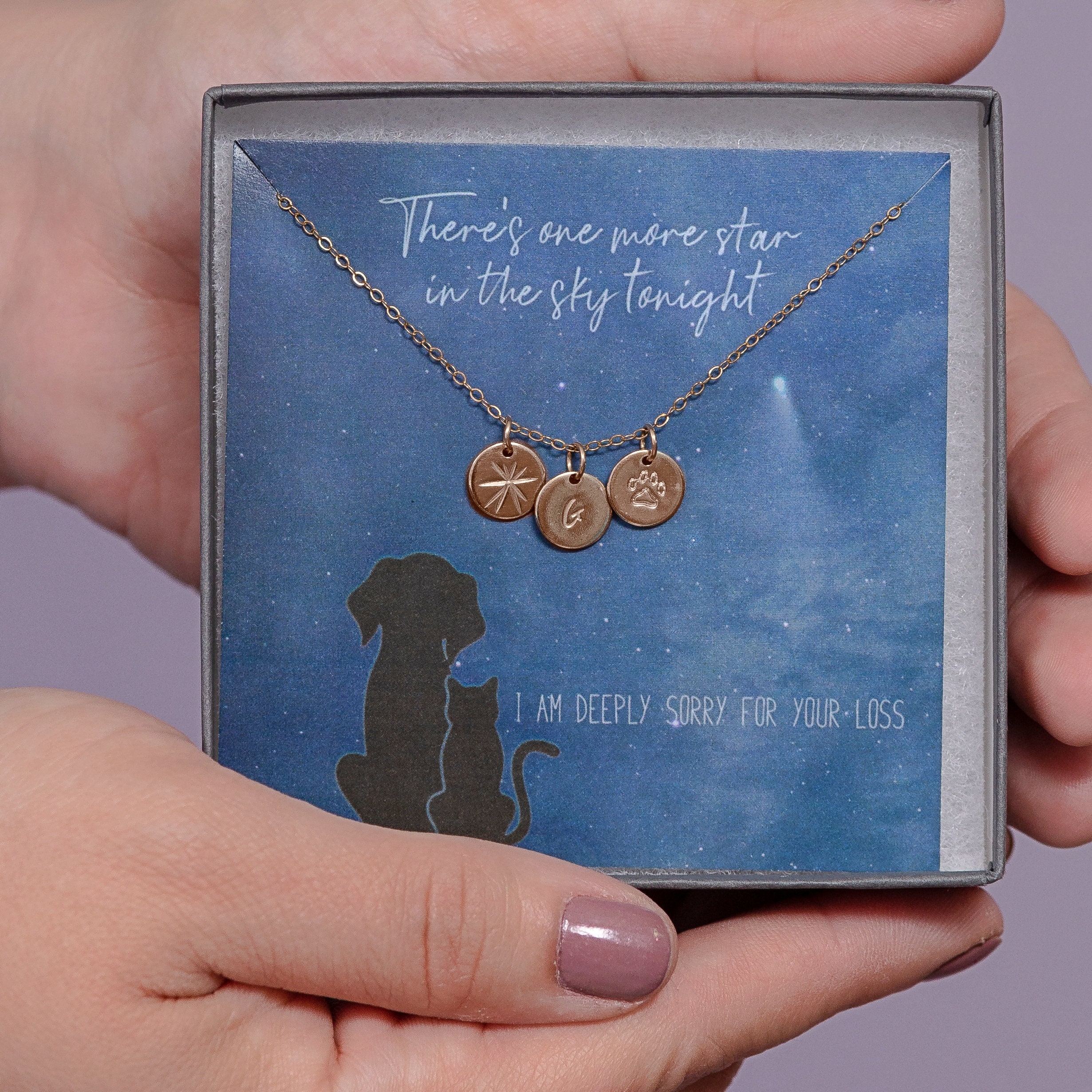 Pet Loss Gift Pet Sympathy Gift Pet Memorial Bereavement Etsy UK