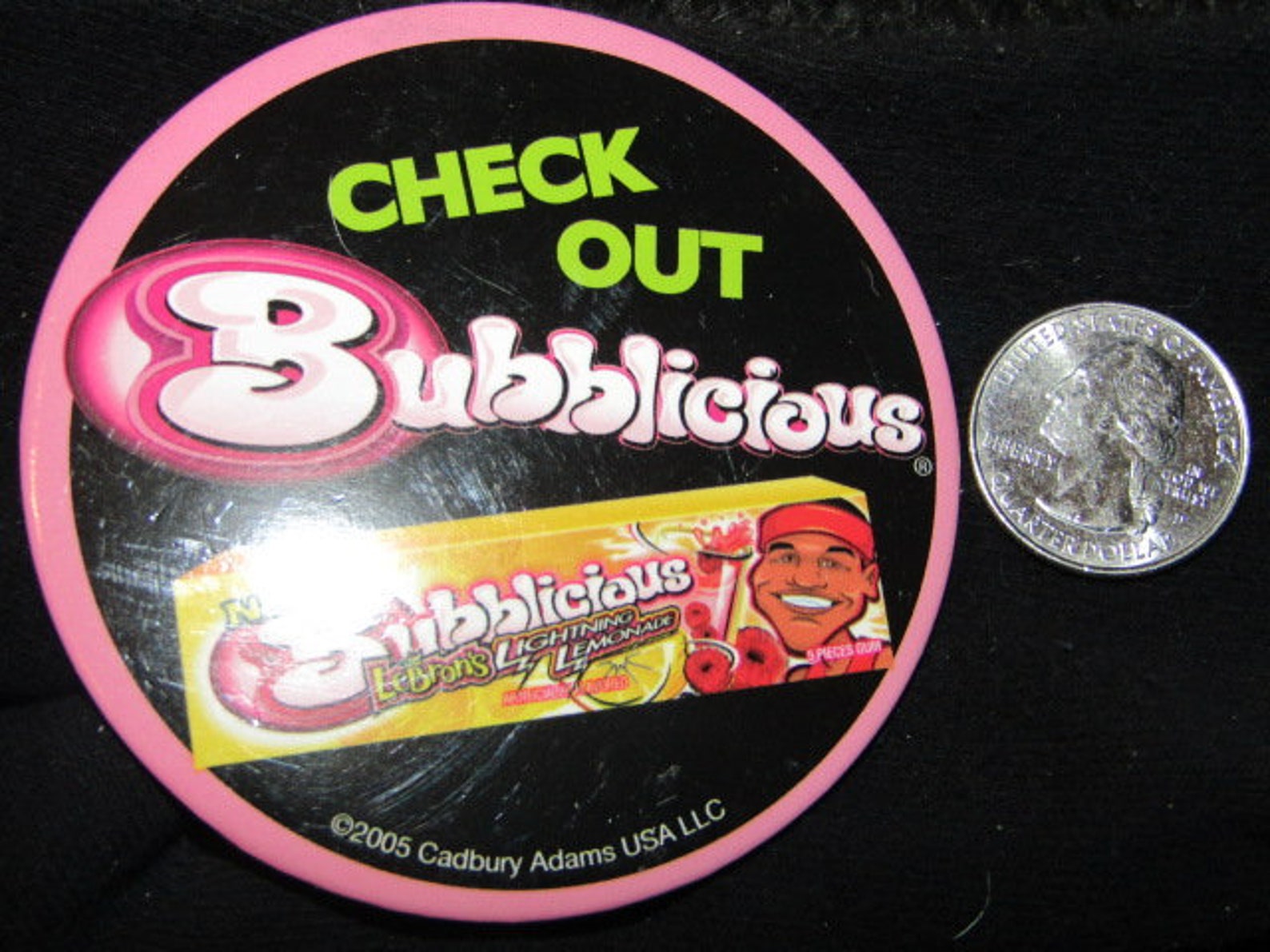 Vintage Lebron James Bubblicious Gum Lightening Lemonade Etsy