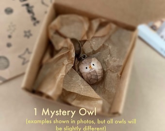 Mystery*** Brown Owl Progress Keeper for knitting or crochet (1)