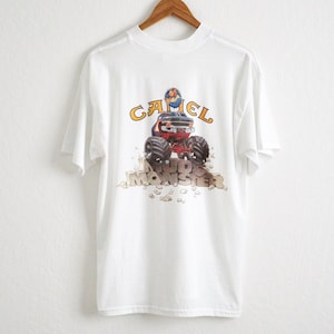 VTG 1992 Camel Cigarettes Pocket T Shirt Sz. XL Extra Large Deadstock Rare White Tee Joe Camel Mud and Monster Truck Asap Rocky Travis Scott