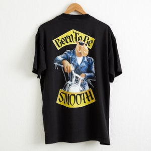 VTG 1992 Camel Sturgis Bike Rally Pocket T Shirt Sz. XL Extra Large Deadstock Black Tee Joe Camel Harley Davidson Motorcycle Black Hills