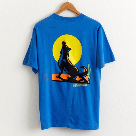 Marlboro Vintage Coyote 90s Bluff - Shirt TokoPyramid Wolf T Rare