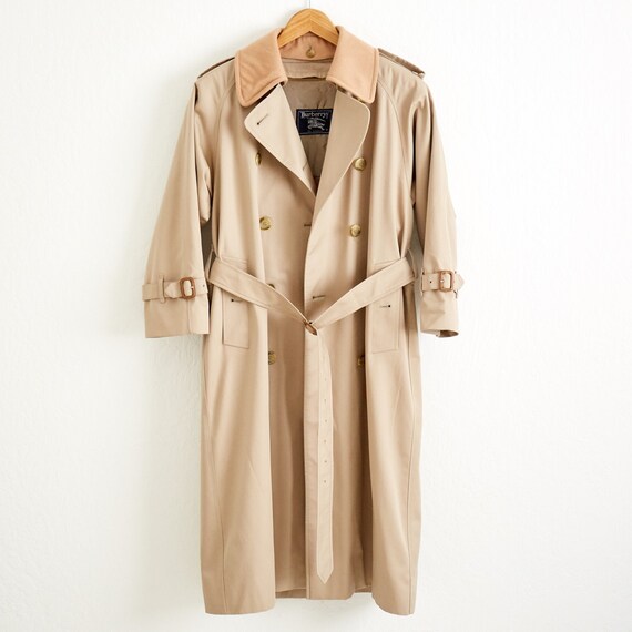 VTG RARE 1970s Burberry Trench Coat Sz 
