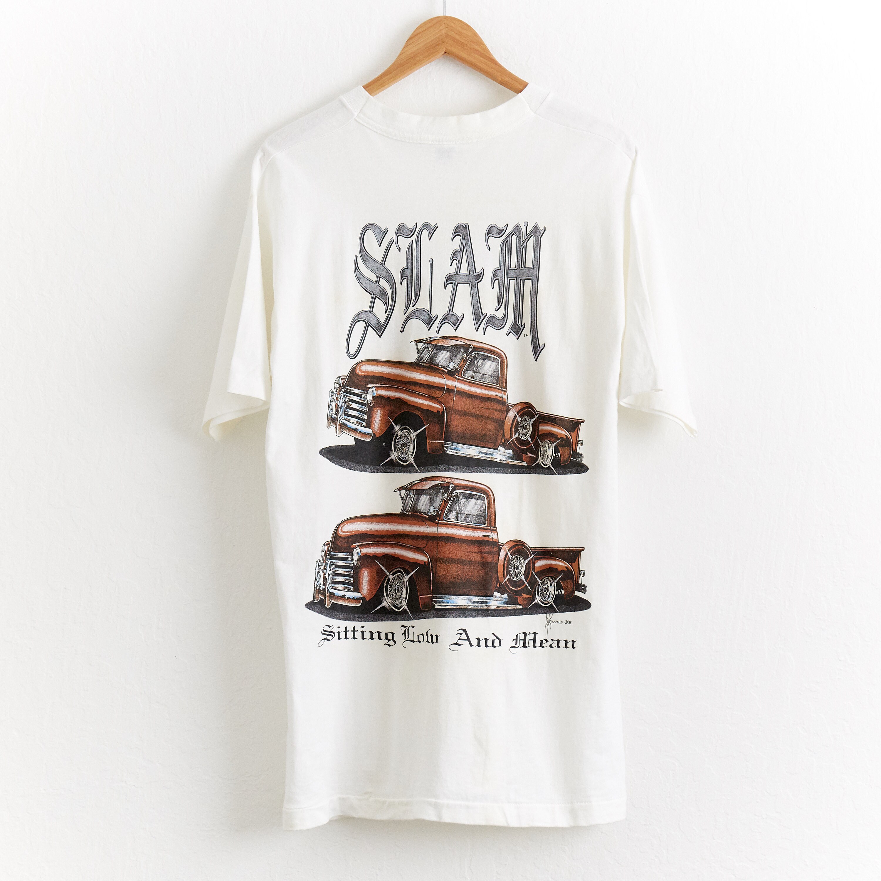 VTG 1995 David Gonzales Lowrider Art T 