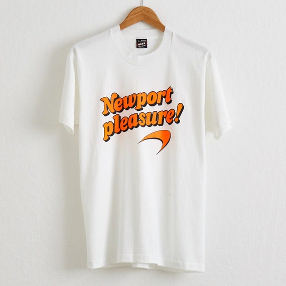 Vintage 1980s Newport Pleasure T-shirt, Single Stitch (L) - Etsy