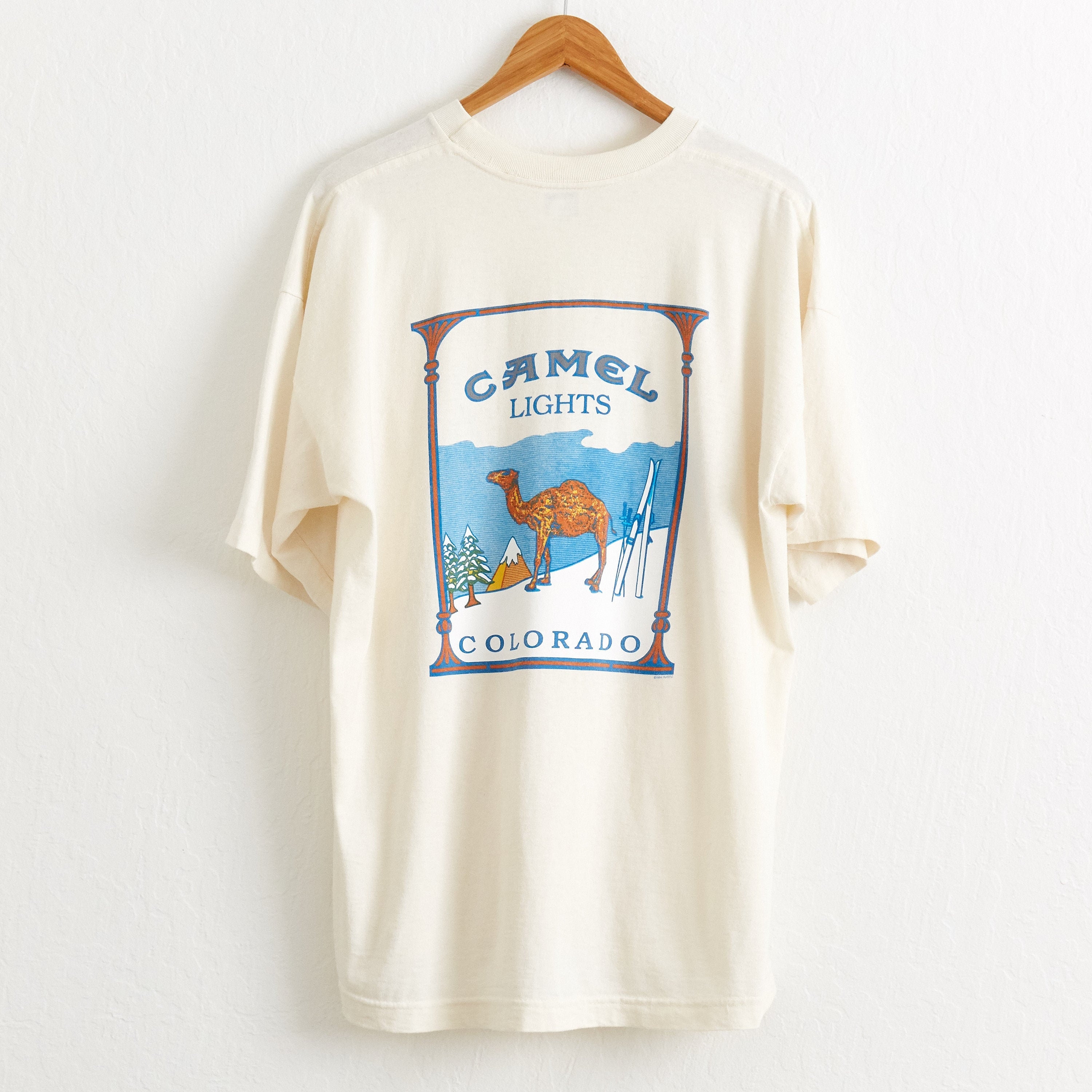 Binnenshuis Staat meubilair VTG 1994 Camel Cigarettes Pocket T Shirt Sz. XL Extra Large - Etsy Ireland