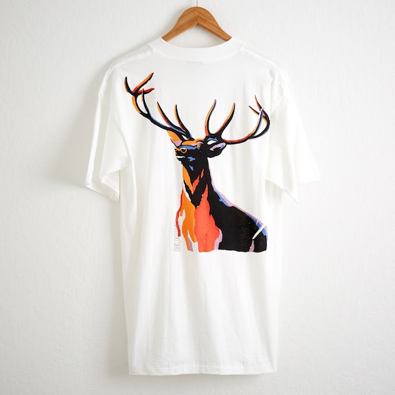 VTG 1990s Bucks Cigarettes Pocket T Shirt Sz. XL E