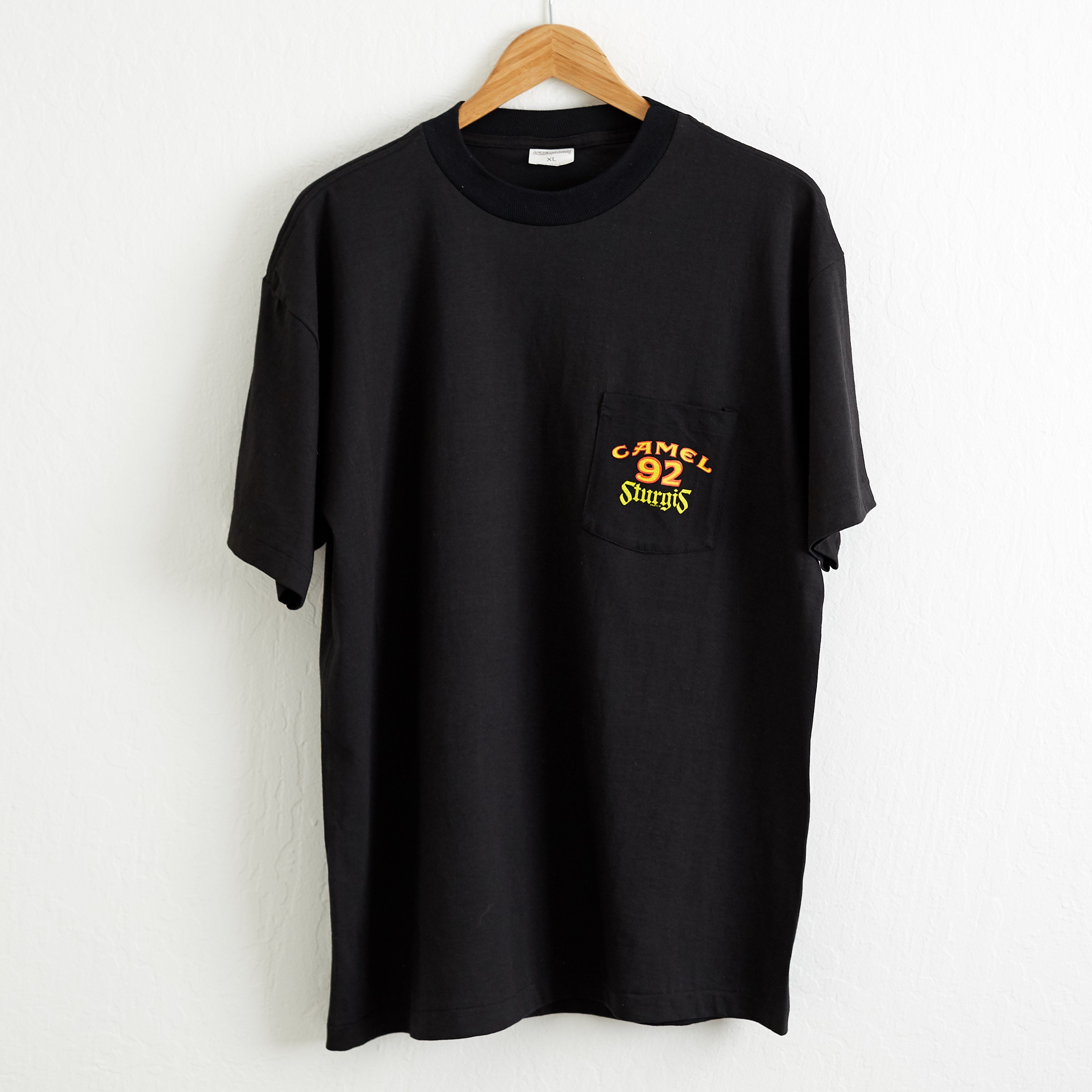 Vintage 1992 Camel Sturgis Bike Rally T-shirt: Joe Camel 