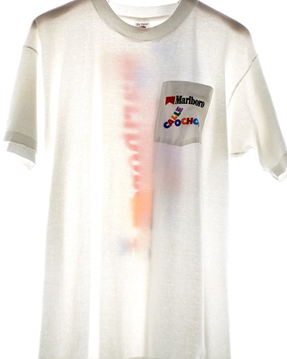 Vintage 1994 Marlboro Calle Ocho Festival T-shirt: Miami Cuban