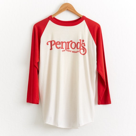 Vintage 1984 Marlboro Penrods Baseball T-shirt - Red Raglan