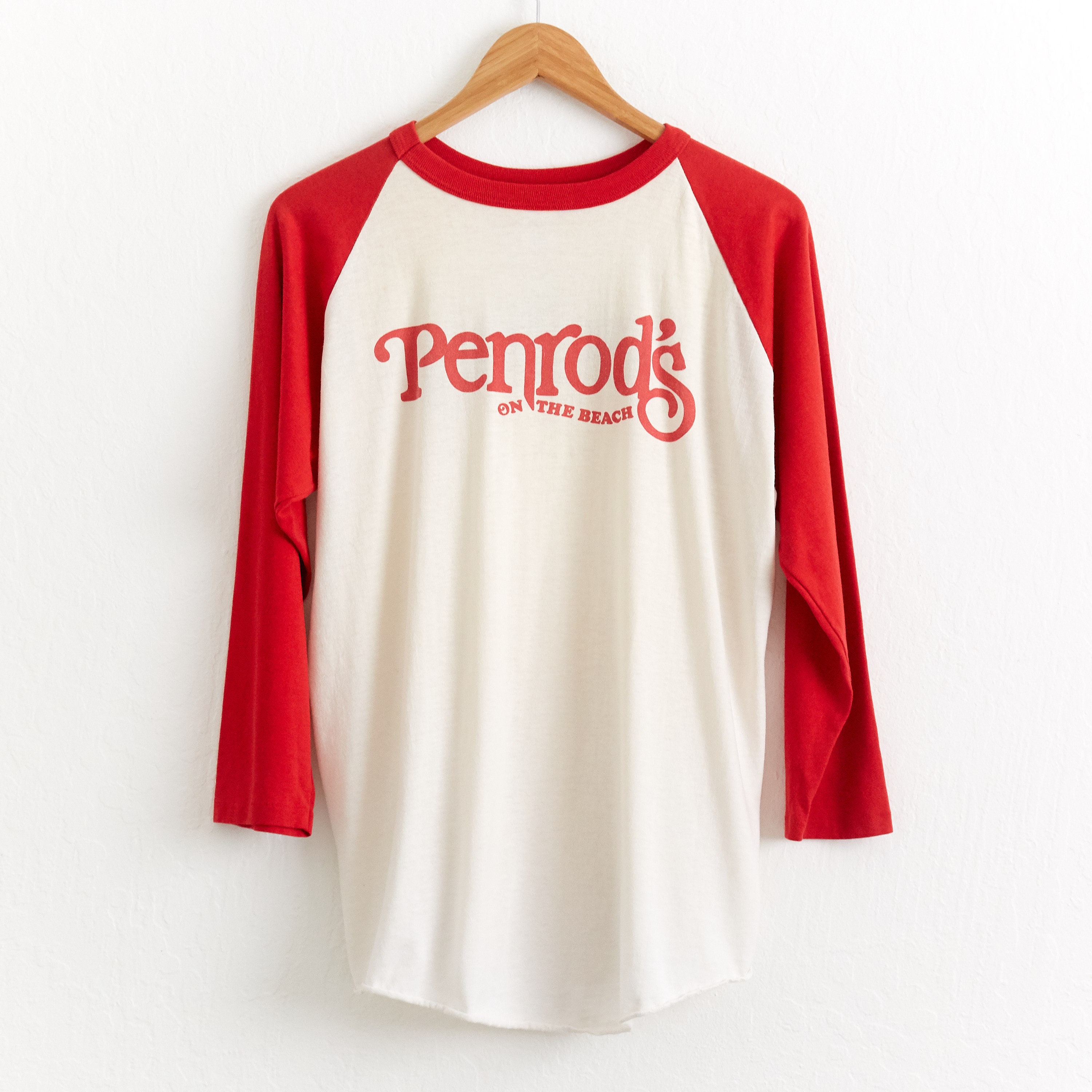 Vintage 1984 Marlboro Penrods Baseball T-shirt - Red Raglan 