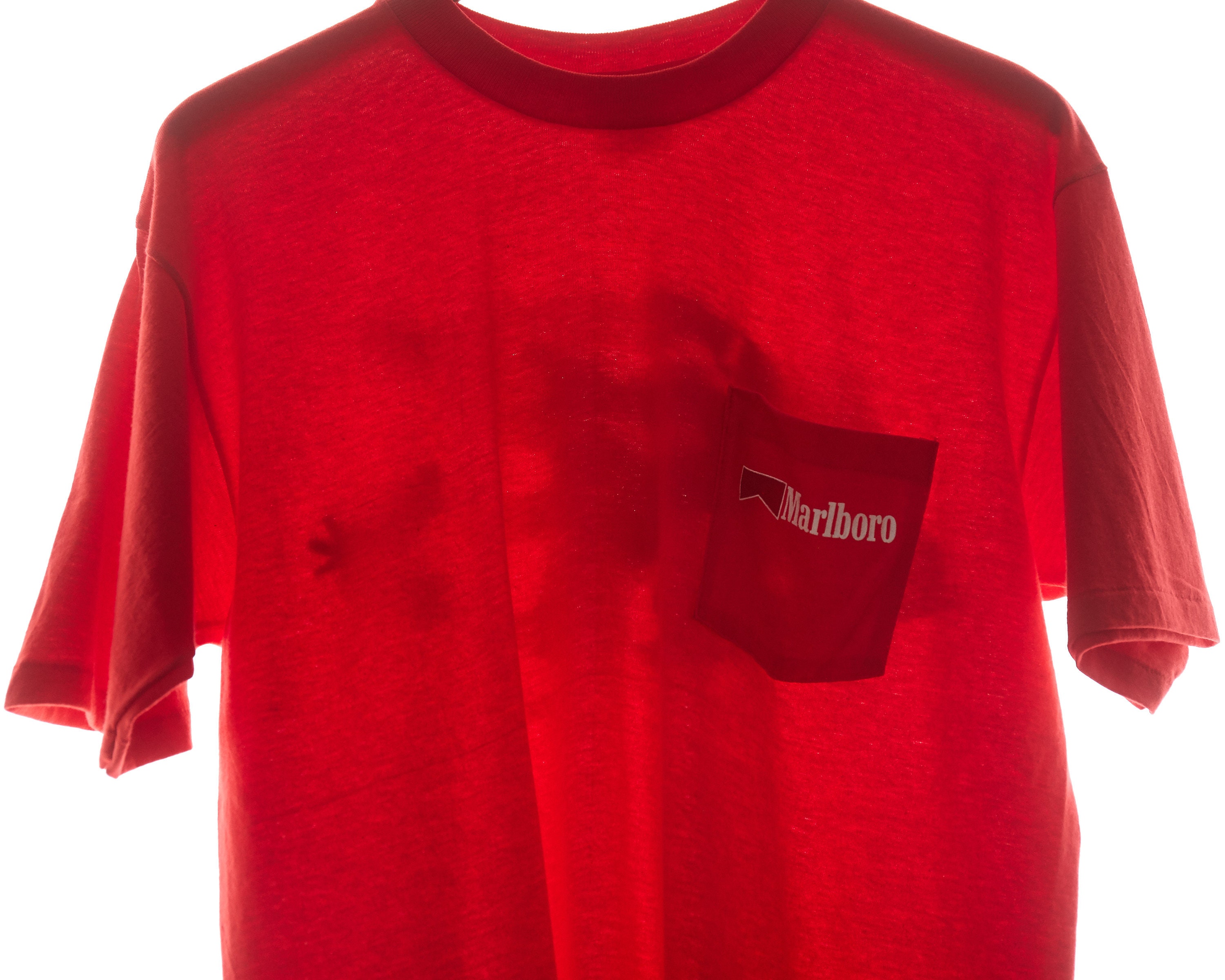 Vintage 90s Marlboro Cowboy Spurs T-shirt: Wild West Collection 