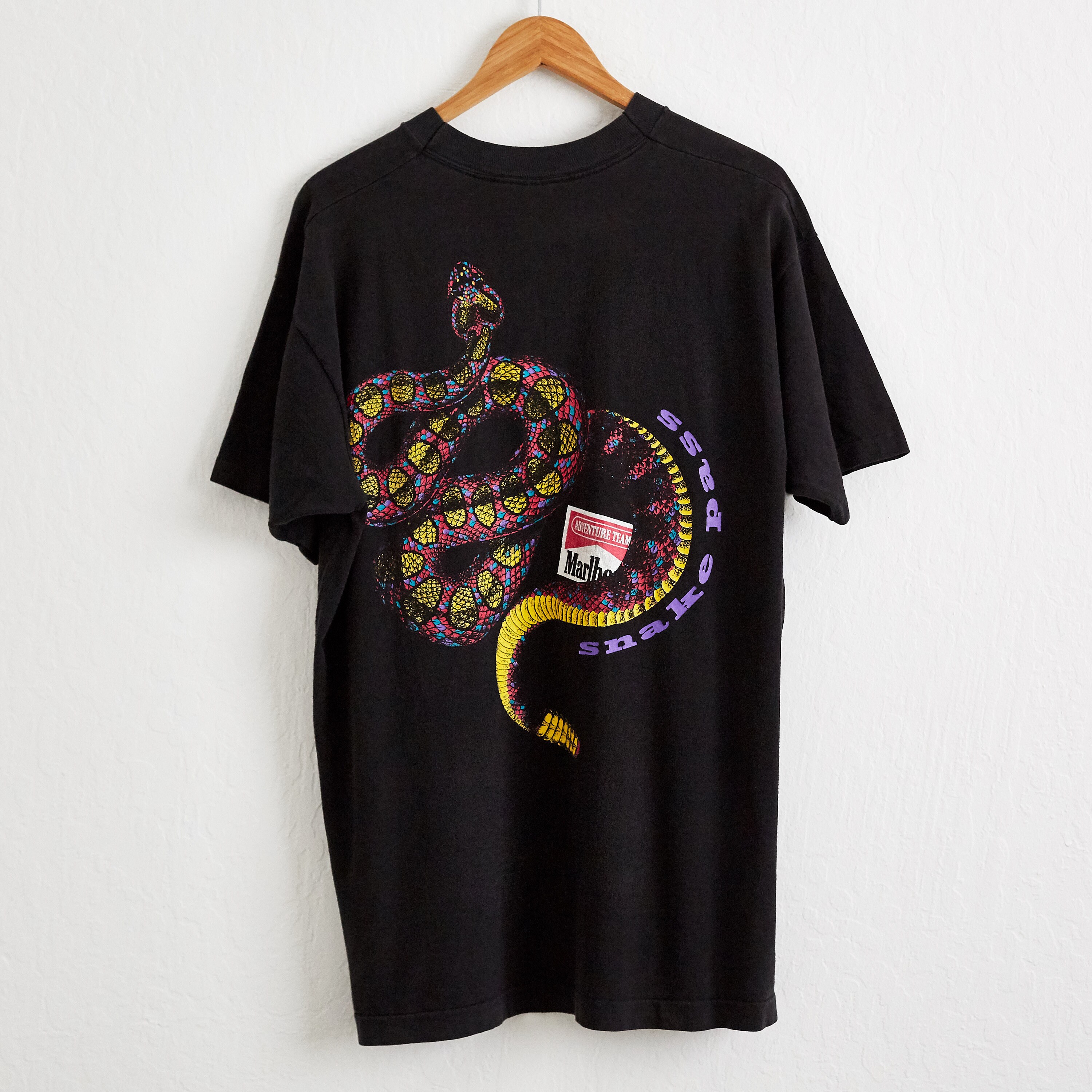 90s Marlboro マルボロ Snake Pass Tシャツ ビンテージ-