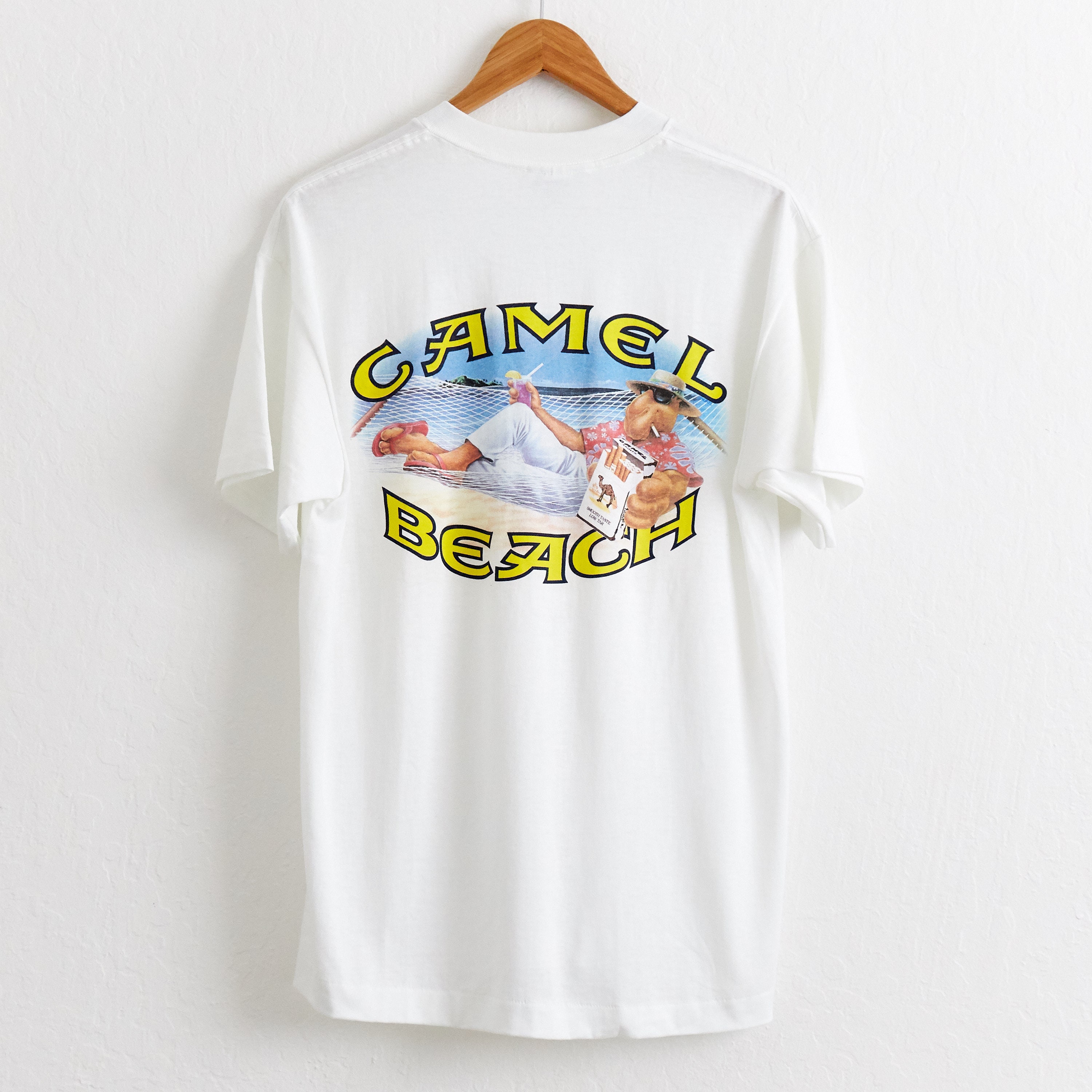 VTG 1991 Camel Cigarettes Pocket T Shirt Sz. L Large Deadstock