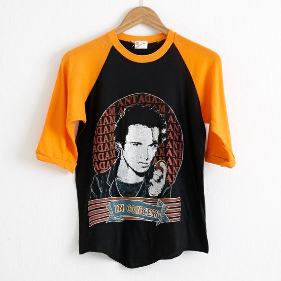 VTG 1984 Adam Ant Concert Tour T Shirt Sz. M Medi… - image 1