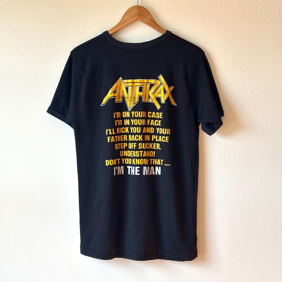 Vintage 1987 Anthrax Concert T-shirt: 