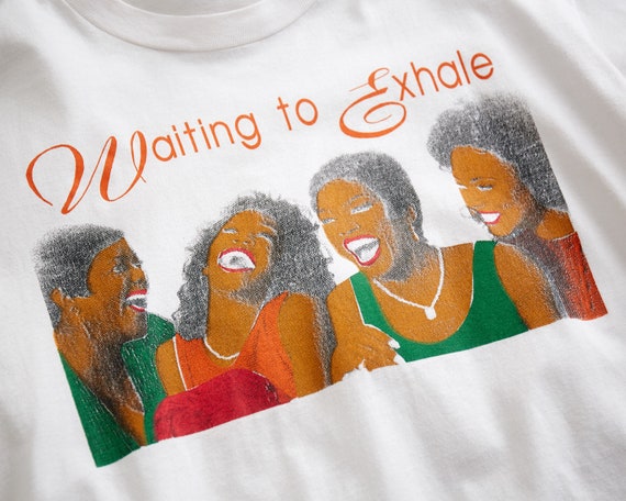 VTG RARE 1995 Waiting To Exhale T Shirt Sz. XL Ex… - image 6