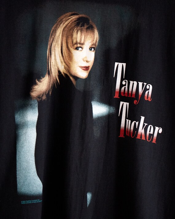 VTG 1995 Tanya Tucker Concert Tour T Shirt Sz. XL… - image 3