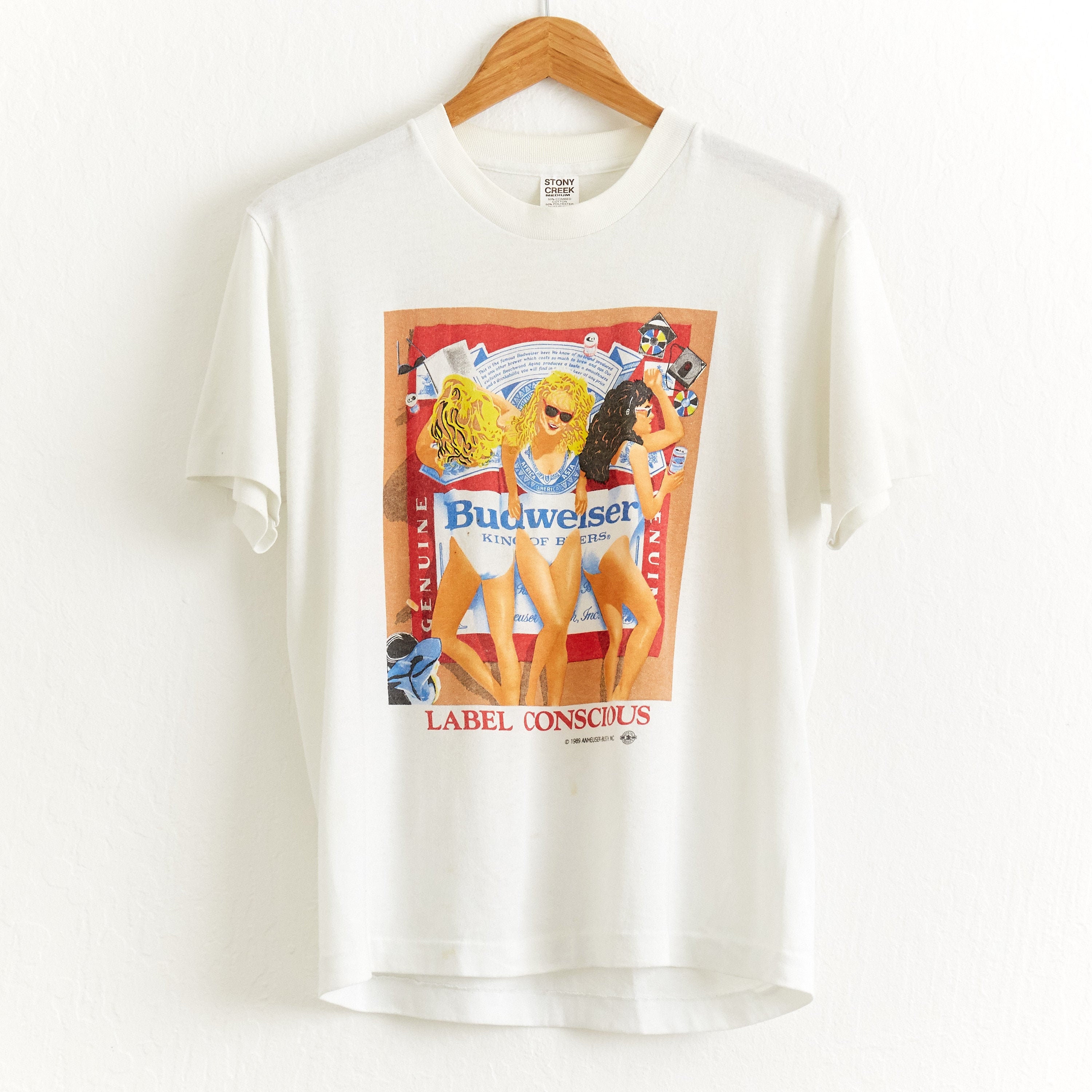 vintage budweiser t shirt