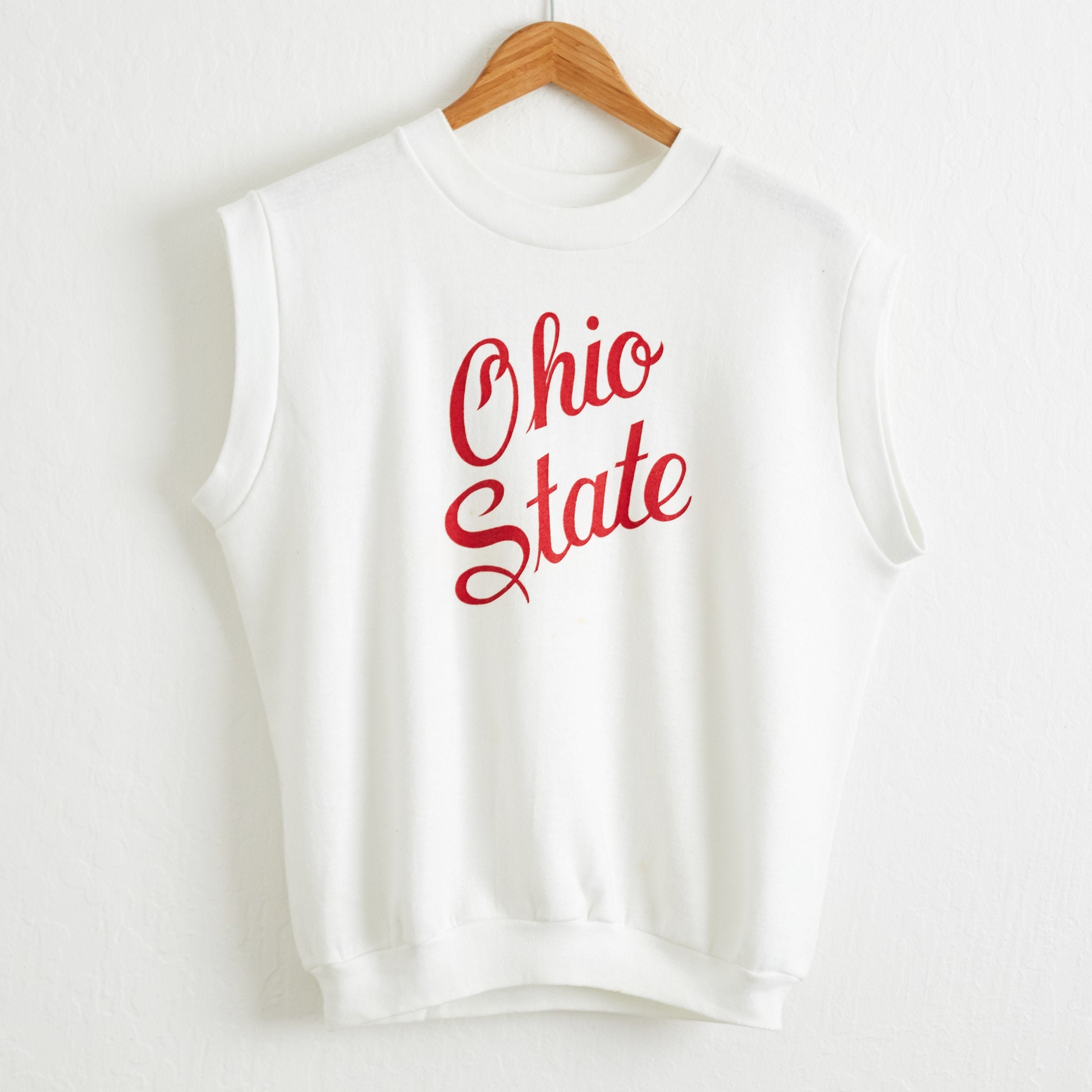 Ohio state sleeveless hoodie sale