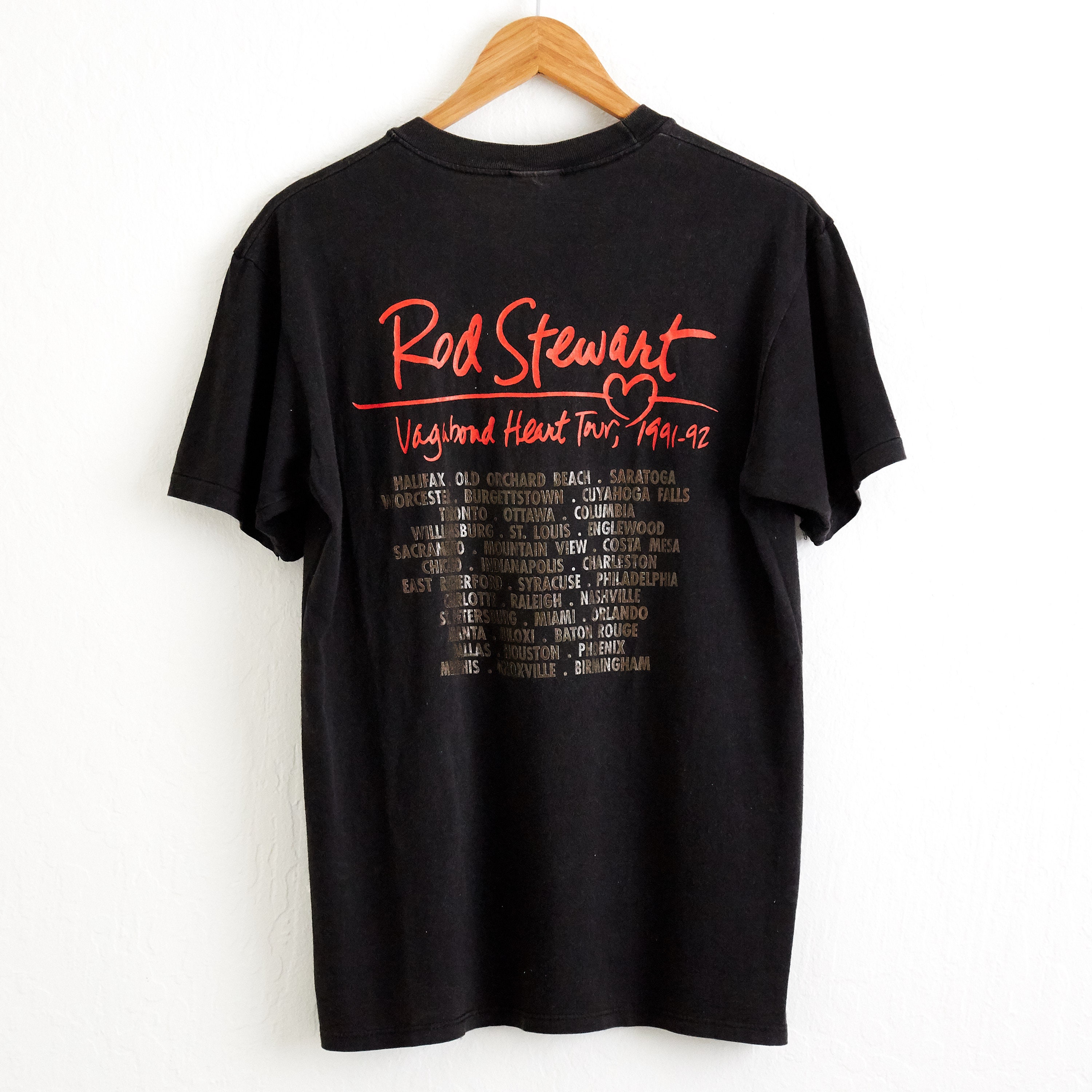 【Anyone more】Irene one-shoulder muffler t-shirt set Wornstar Clothing Rock N Roll Forever Womens Tee