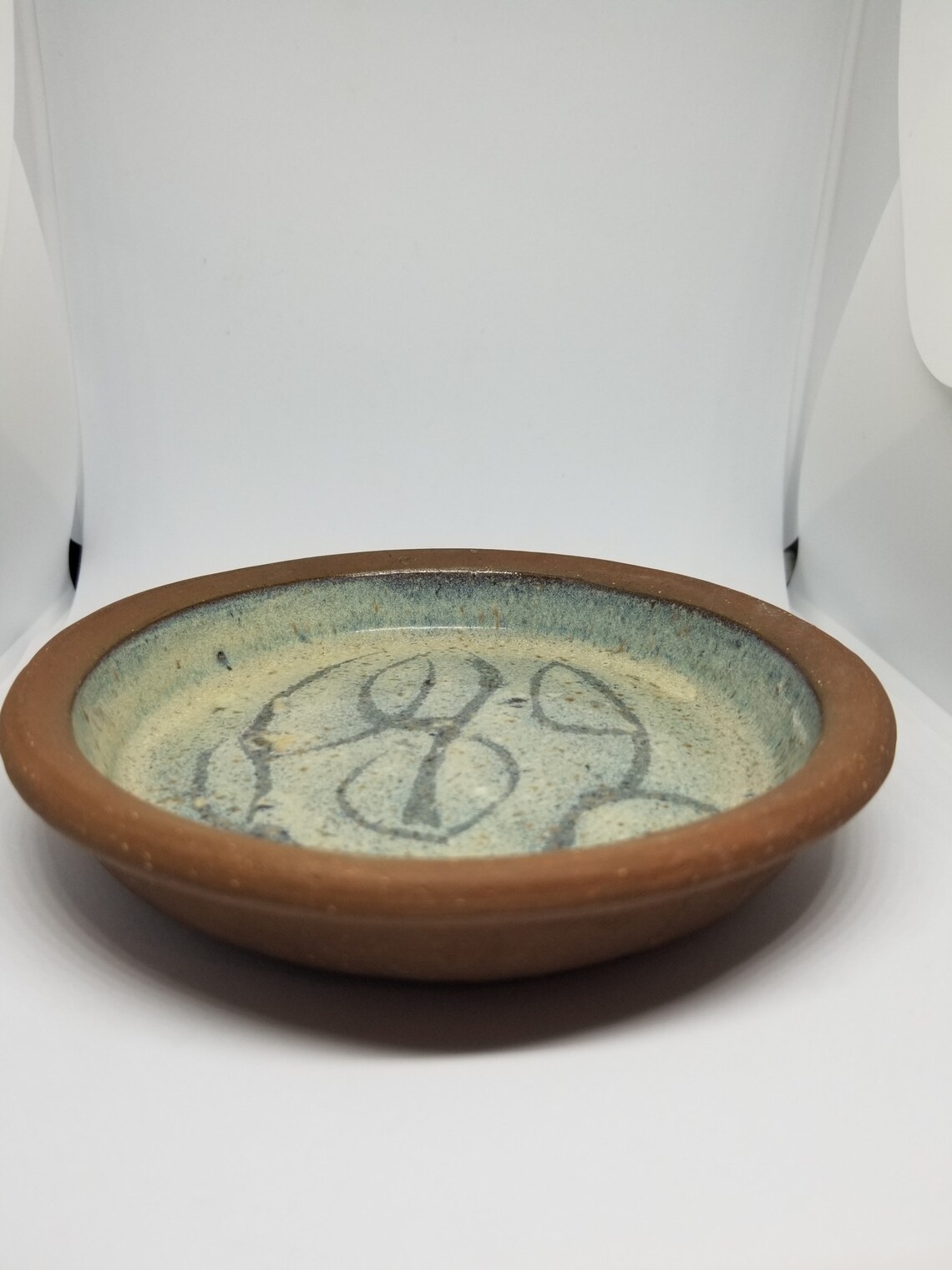 Lee Earthware Pottery Saucer Etsy
