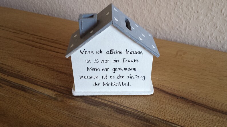 Spardose Hochzeit Haus Geldgeschenk personalisiert Etsy