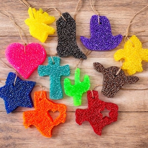 Butt Naked Car or Closet Air Freshener, Shapes are Texas, Crown, Fleur De Lis, Cowboy Hat, Heart, Star, Cross, Car Ornament, gift