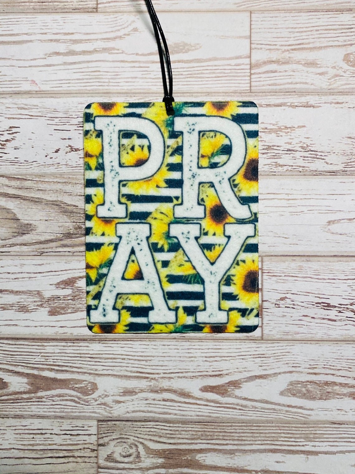 Felt Air Freshener Pray Sunflower Air Freshener Car Scent