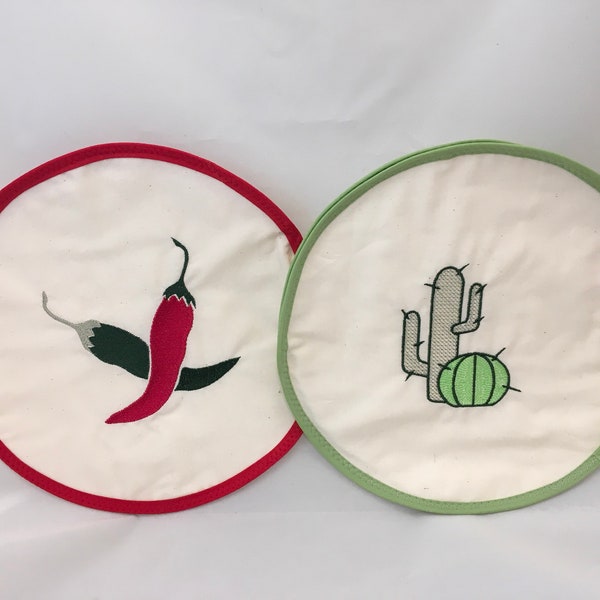 Tortilla Warmer, Embroidered